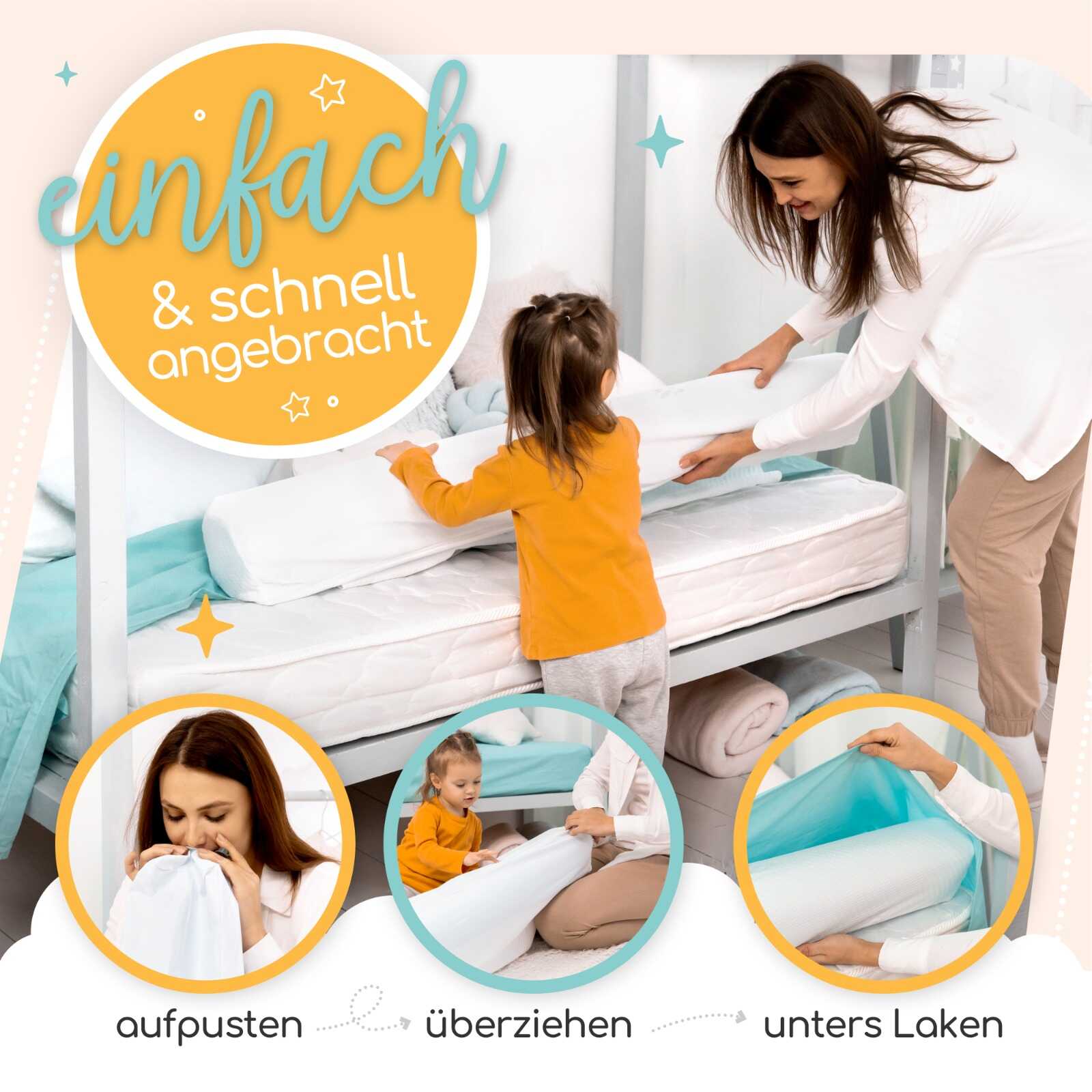 Qualität und Komfort - Waschbar bei 60 Grad