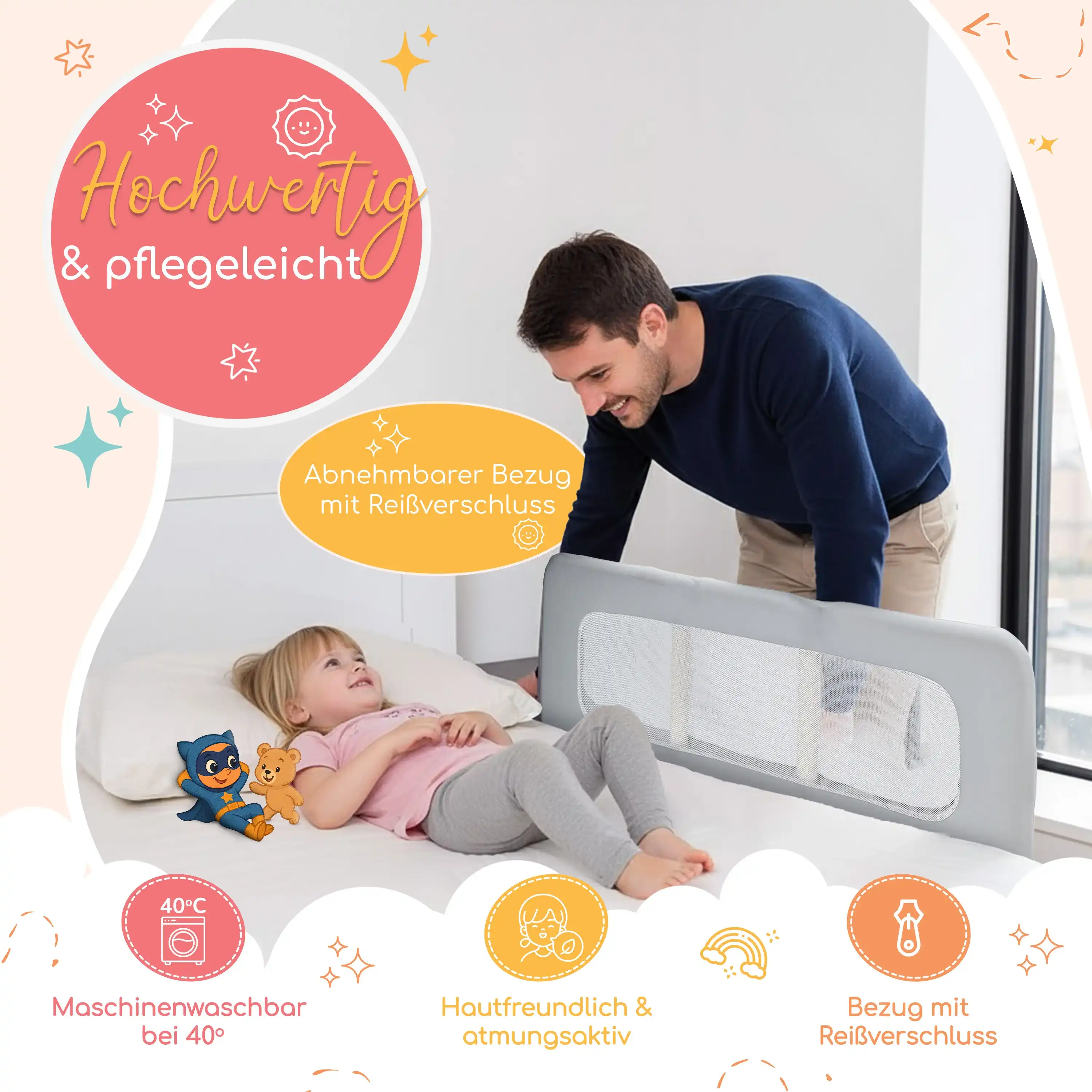 zoula kidz Bettgitter Detailansicht 5